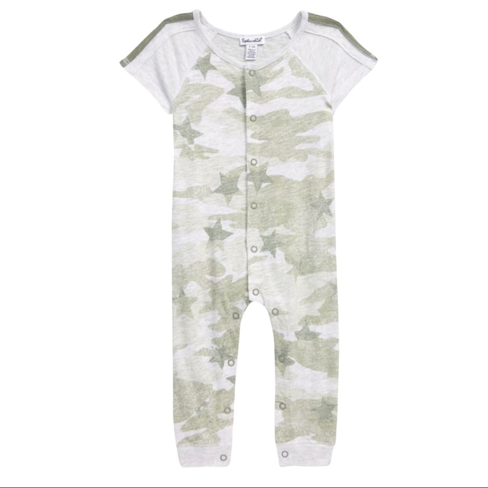 Star Camo romper